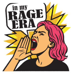 Rage Era | AS Colour Ringer Tee Design