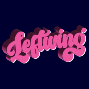 Leftwing Retro | AS Colour Maple Curve Tee Design