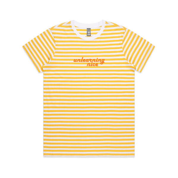 Unlearning Nice - AS Colour Maple Striped Tee Thumbnail