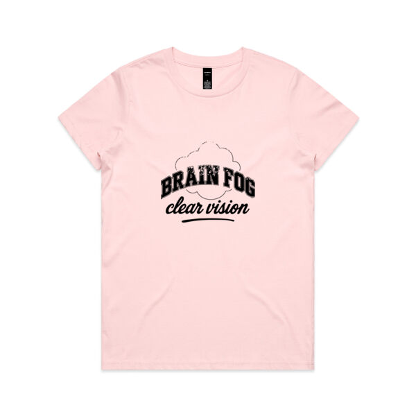 Brain Fog, Clear Vision | AS Colour Raglan Tee Thumbnail